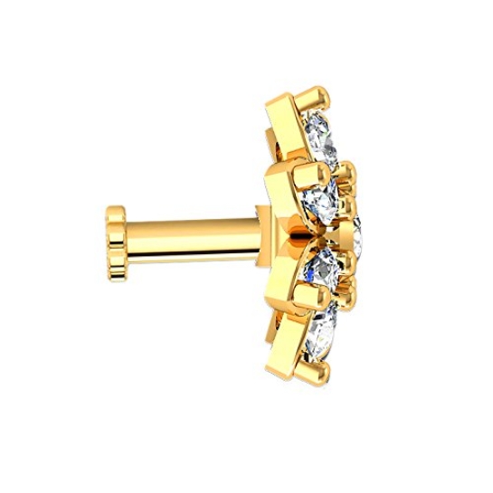 Zoe Diamond Nosepin Screw