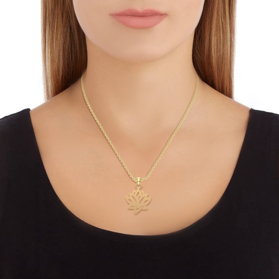 Maci Gold Pendant Designs For Female