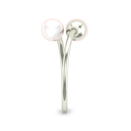 Aanya White Gold Ring