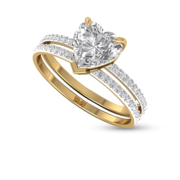 Lyric Diamond Ring For Engagement