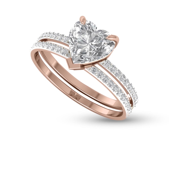 Lyric Diamond Ring For Engagement