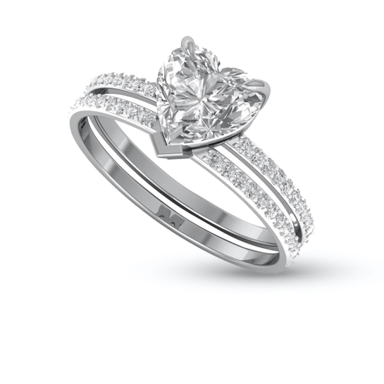 Lyric Diamond Ring For Engagement