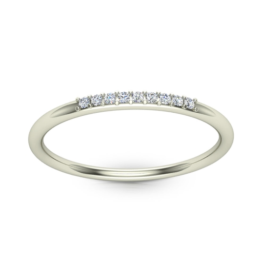 1/2 Carat Round & Baguette Shape Diamond Cushion Shaped Halo Ring in 10K  White Gold (Ring Size 5.5) - Walmart.com