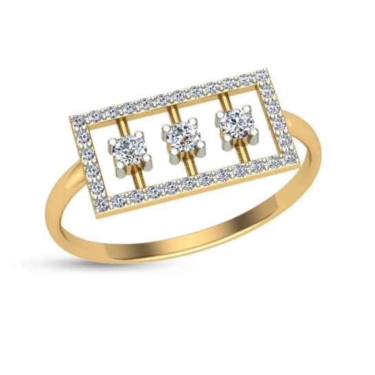 Vivienne Gold and Diamond Ring