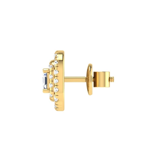 Edrie Gold Stud Earring