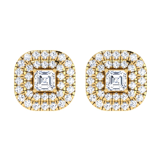 Edrie Gold Stud Earring