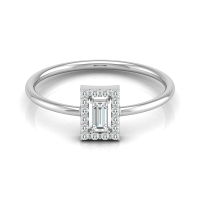 Megha White Gold Diamond Ring