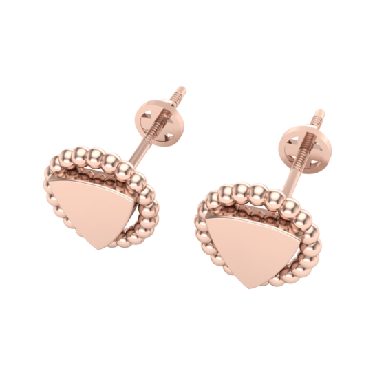 Tanvi Gold Stud Earring