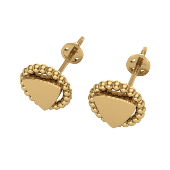 Himani Gold Stud Earrings Design for daily use 