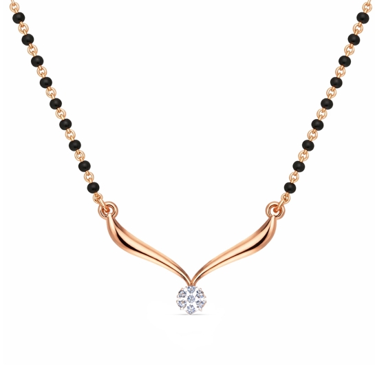 Nida Diamond Mangalsutra 