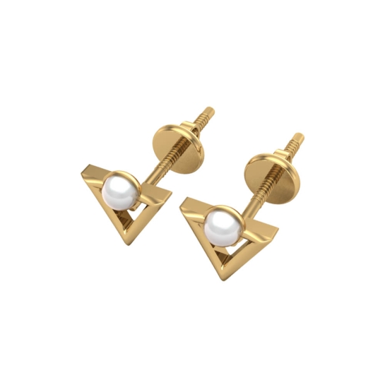 Liam Rose Gold Earings Design for daily use 