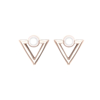 Liam Rose Gold Earings Design for daily use 