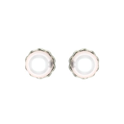 Emma White Gold Earrings