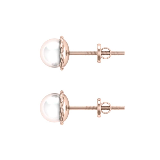 Emma Rose Gold Earrings