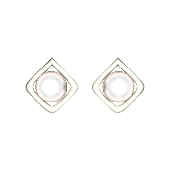 Linda White Gold Ear…