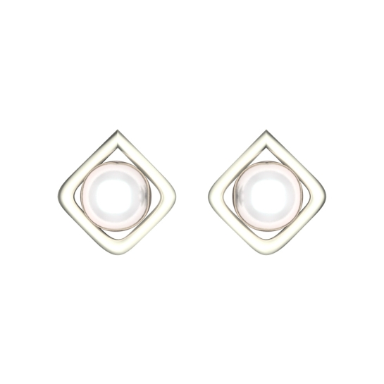 Linda Rose Gold Earrings Design for daily use 