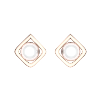 Linda Rose Gold Earr…