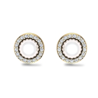 Ella Yellow Gold Earrings