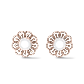 Ava Rose Gold Earings Design for daily use 