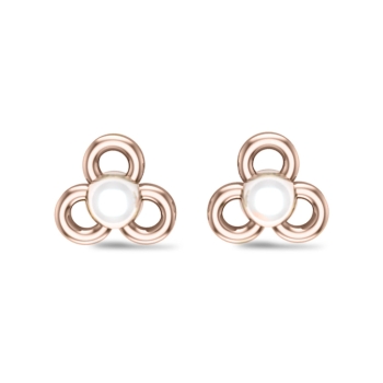 Amelia Rose Gold Earrings Design for daily use