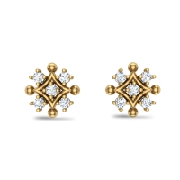 Rey Yellow Diamond Earrings