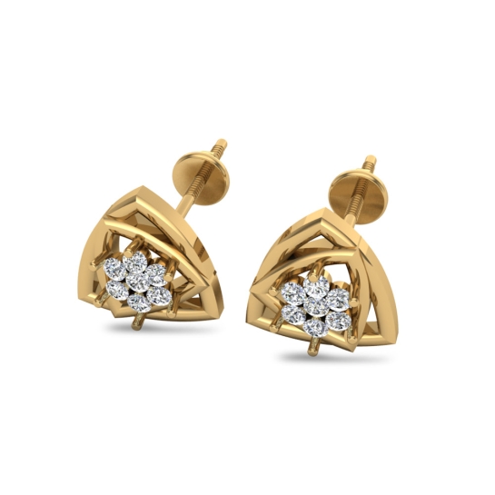 Avery Yellow Diamond Earrings