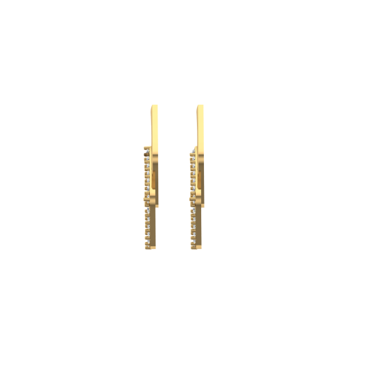 Charlotte Yellow Diamond Earrings