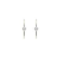 Wyatt White Diamond Earrings