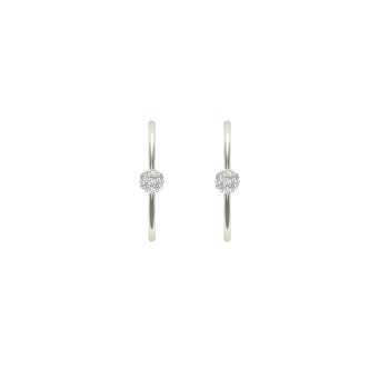 Wyatt White Diamond Earrings