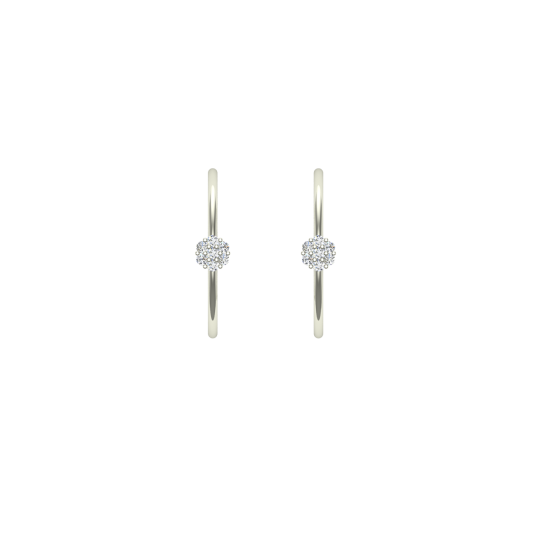 Wyatt Rose Diamond Earrings