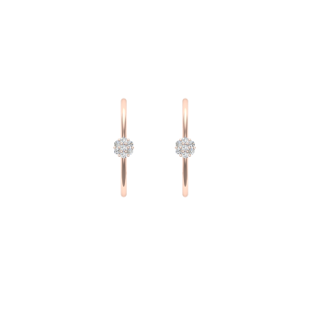 Wyatt Rose Diamond Earrings