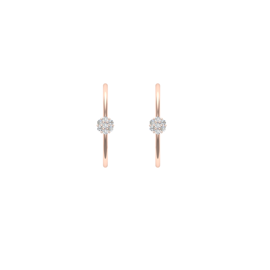 Wyatt White Diamond Earrings