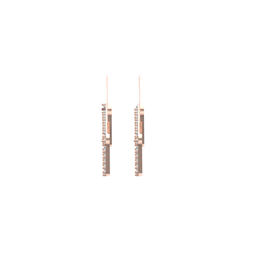 Charlotte White Diamond Earrings