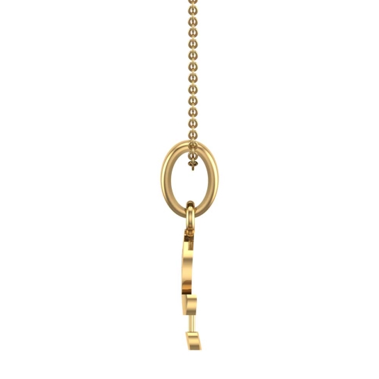 Abby Libra Rose Gold Zodiac Pendant Designs for female