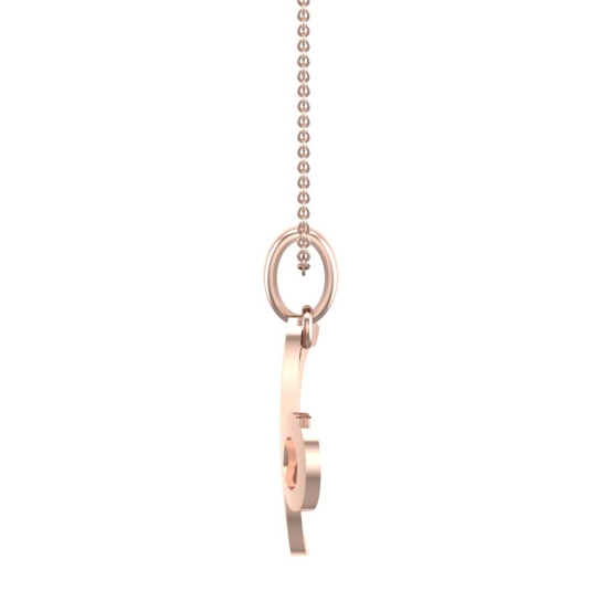 Selah Aries Rose Gold Zodiac Pendant