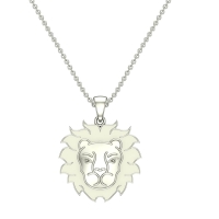 Colton Leo White Gold Zodiac Pendant Designs For Female 