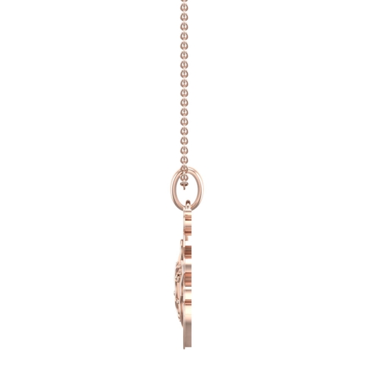 Colton Leo Rose Gold Zodiac Pendant Designs For Female