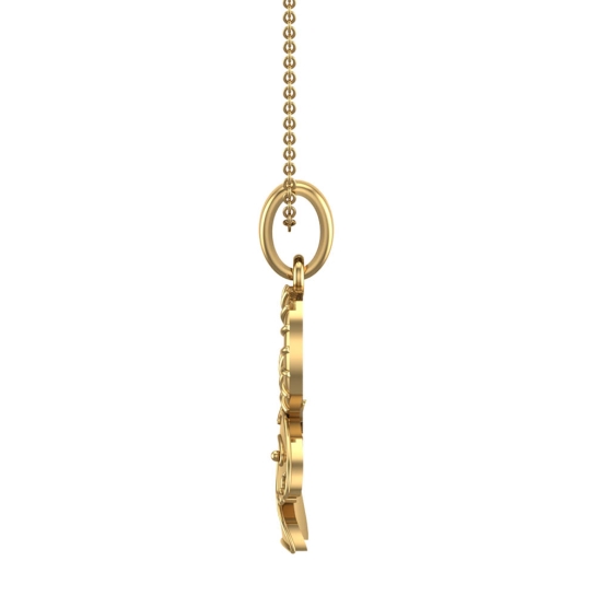Iris Aries Rose Gold Zodiac Pendant Designs For Female