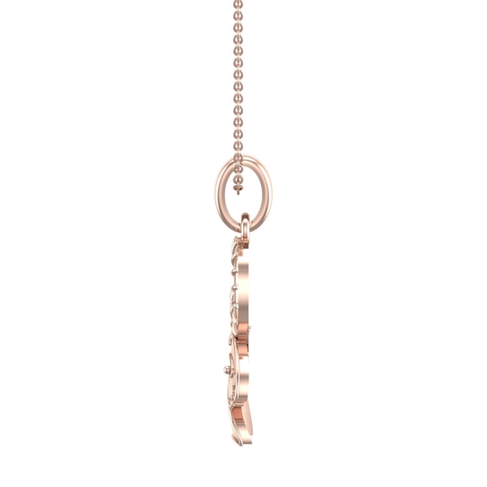 Iris Aries Rose Gold Zodiac Pendant Designs For Female