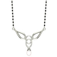 Meenakshi White Gold Mangalsutra