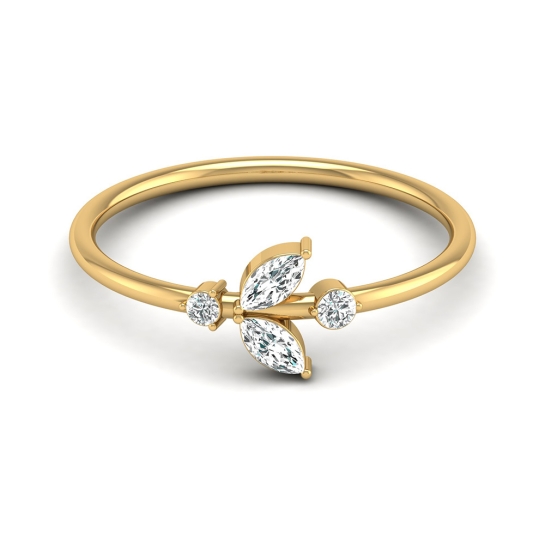 Inspired Gold Couple Wedding Ring