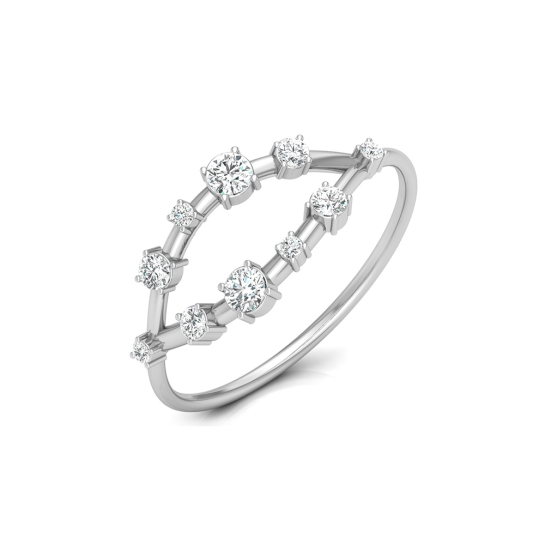 Madhu White Gold Diamond Ring