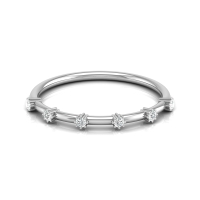 Laxmi White Gold Diamond Ring