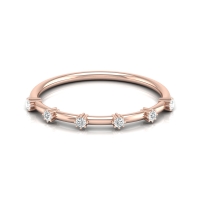 Laxmi Rose Gold Diamond Ring