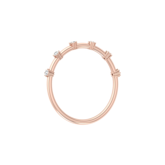 Laxmi Rose Gold Diamond Ring