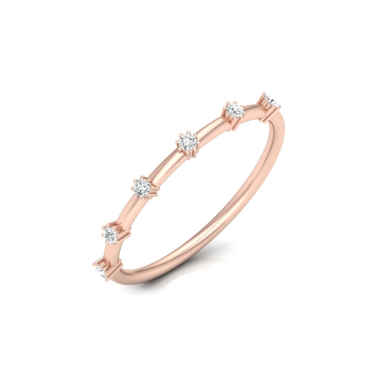 Laxmi Rose Gold Diamond Ring