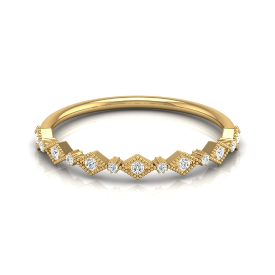 Drishti Gold Diamond Ring