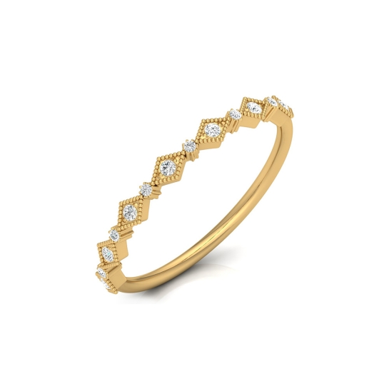 Drishti Gold Diamond Ring