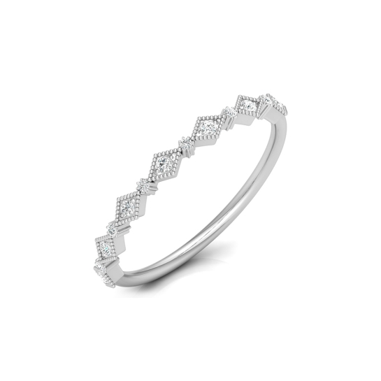 Drishti White Gold Diamond Ring