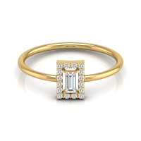 Megha Gold Diamond Ring